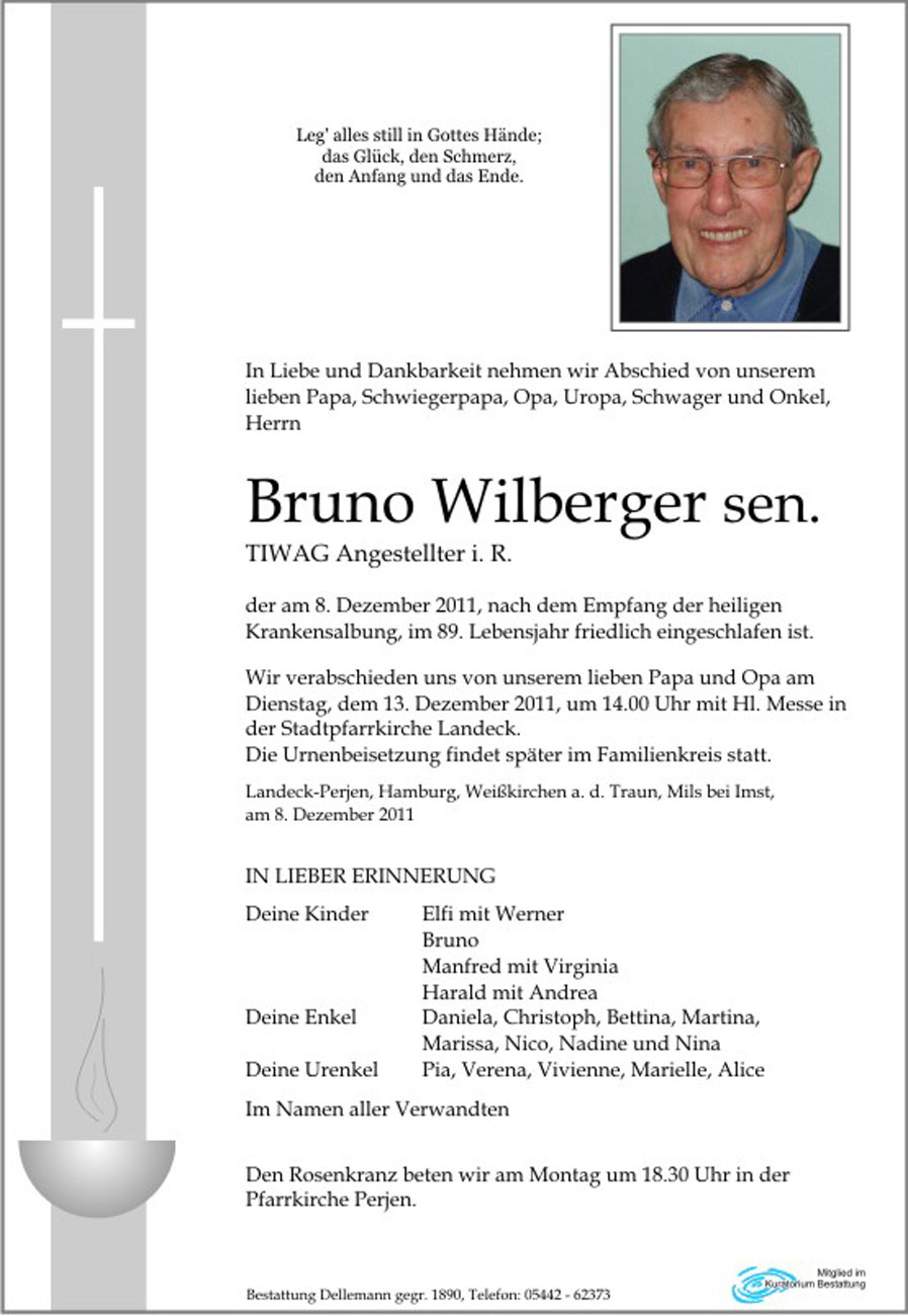   Bruno Wilberger sen.