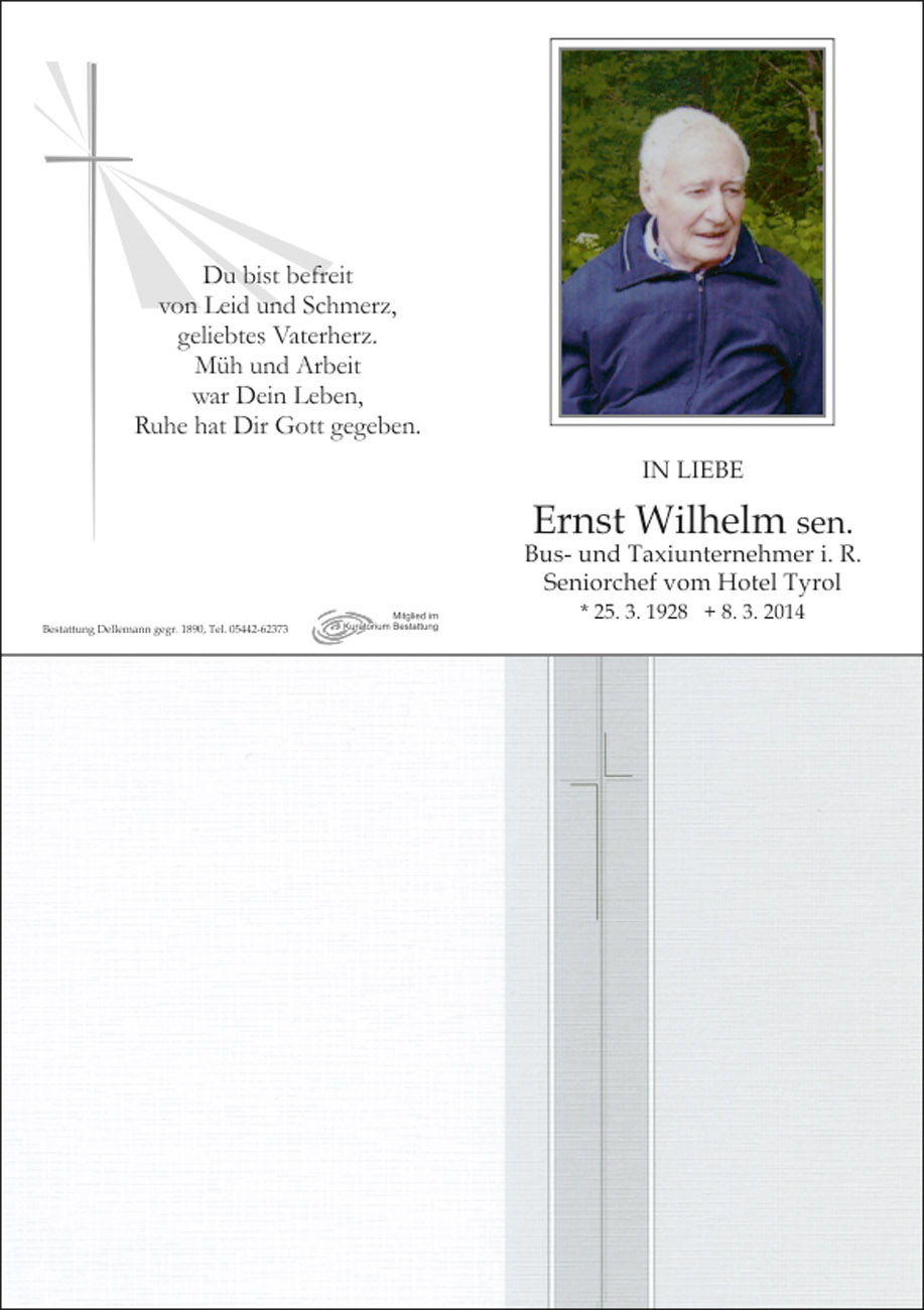 Ernst Wilhelm sen. 