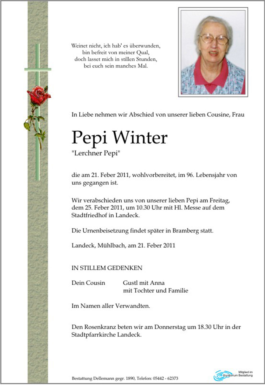  Pepi Winter