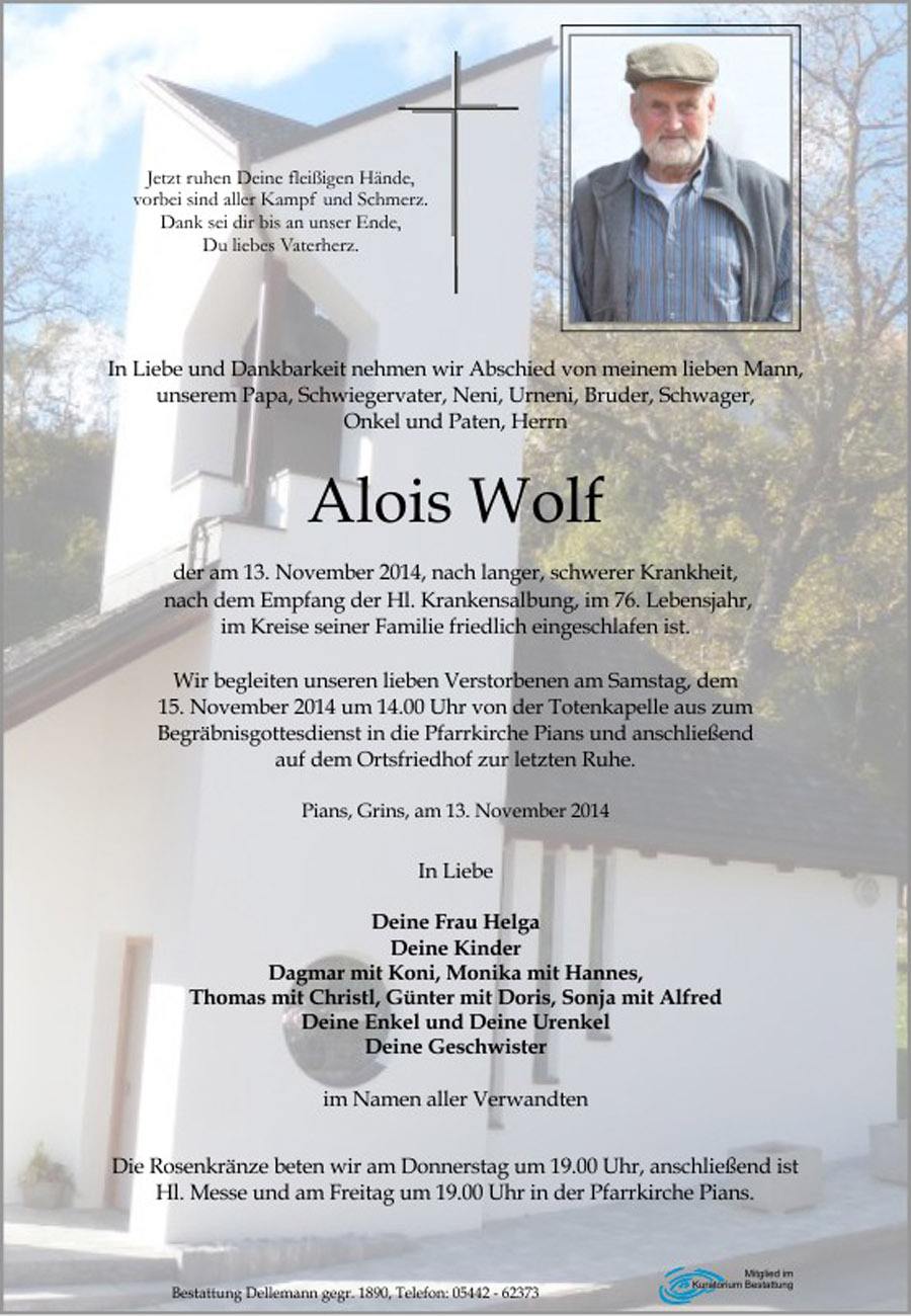 Alois Wolf 