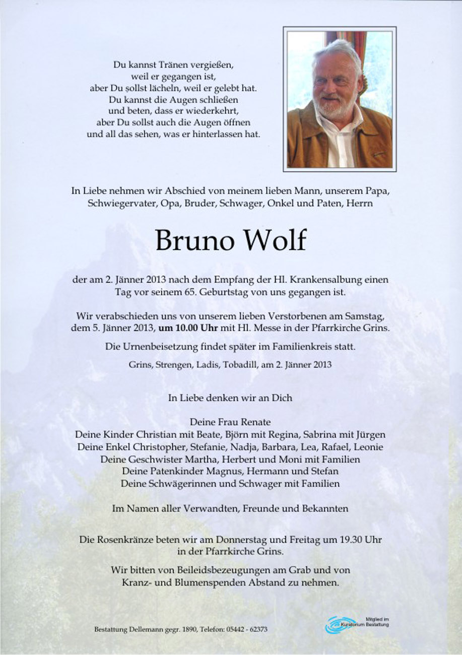  Bruno Wolf