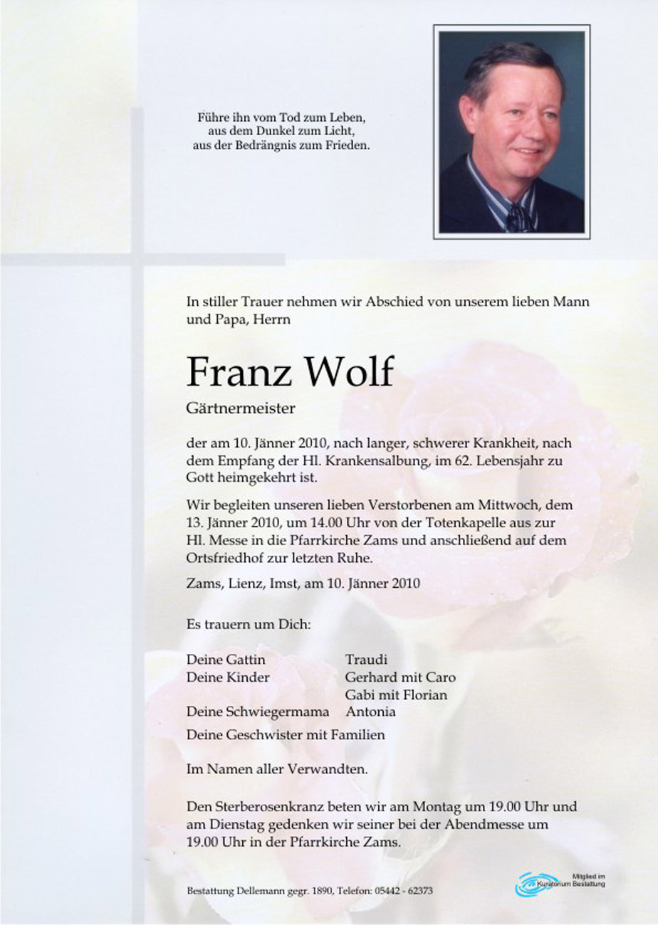   Franz Wolf