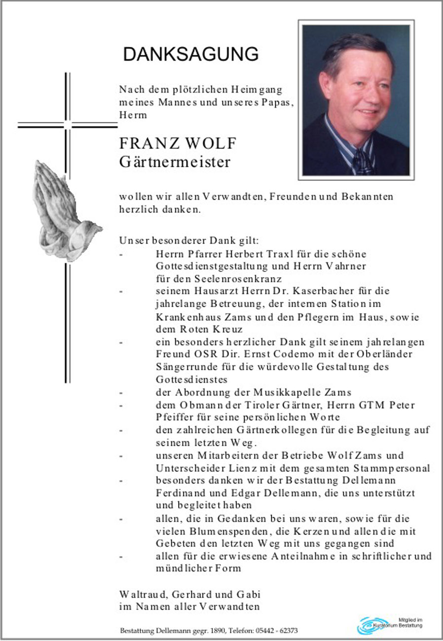   Franz Wolf