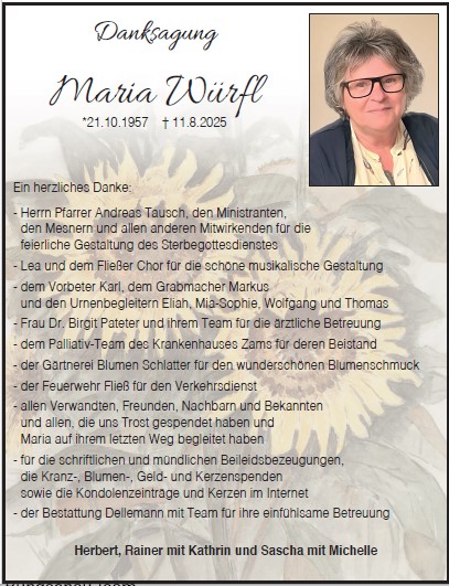 Maria Würfl 