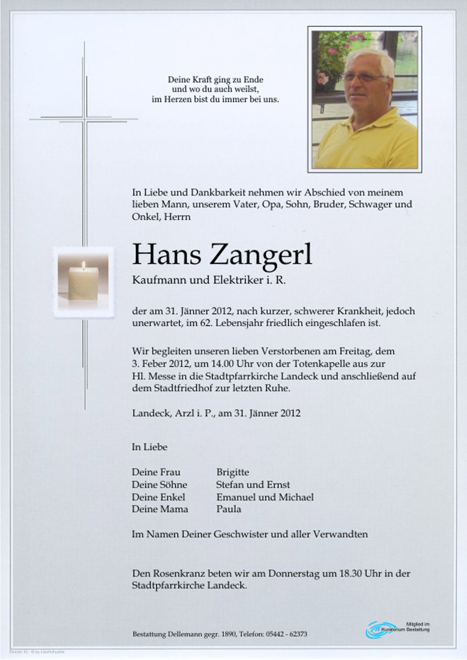   Hans Zangerl