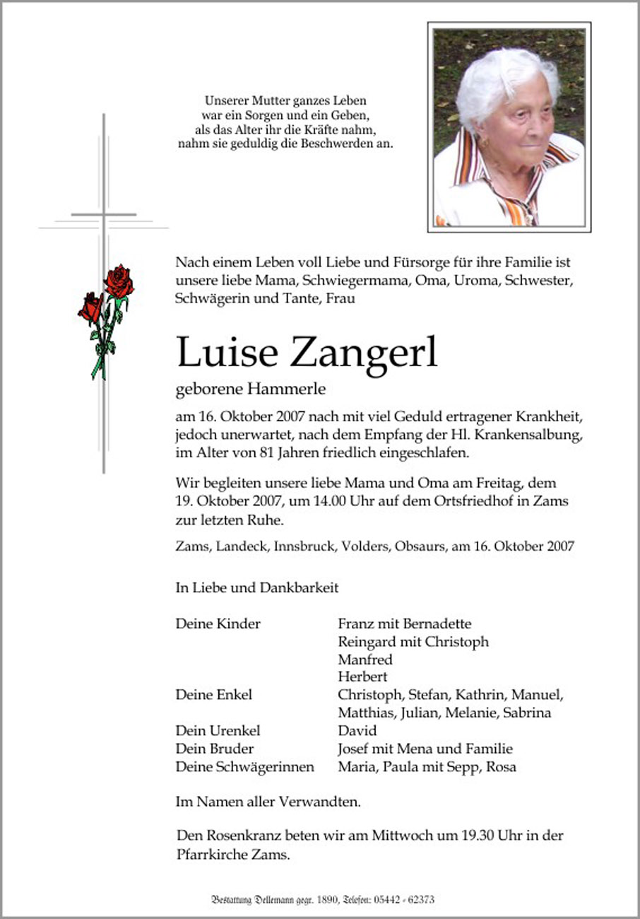Luise Zangerl 