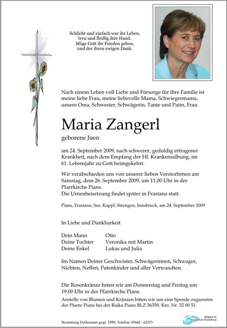   Maria Zangerl