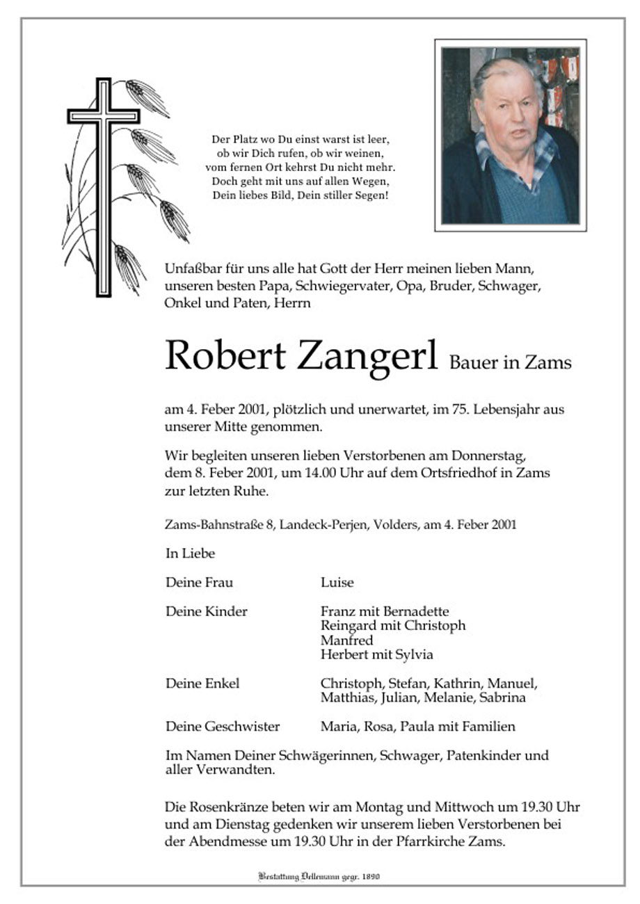 Robert Zangerl 