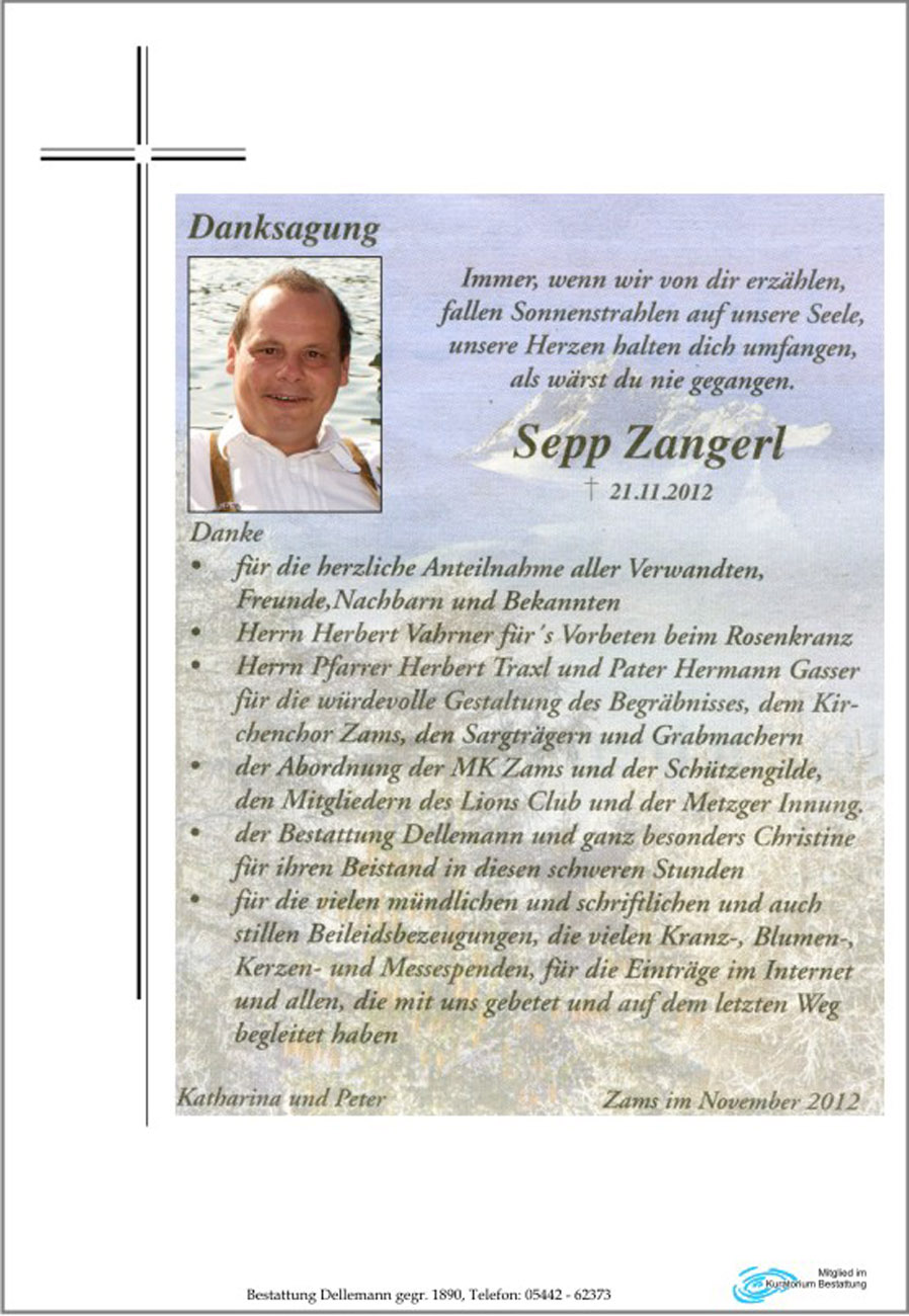  Sepp Zangerl