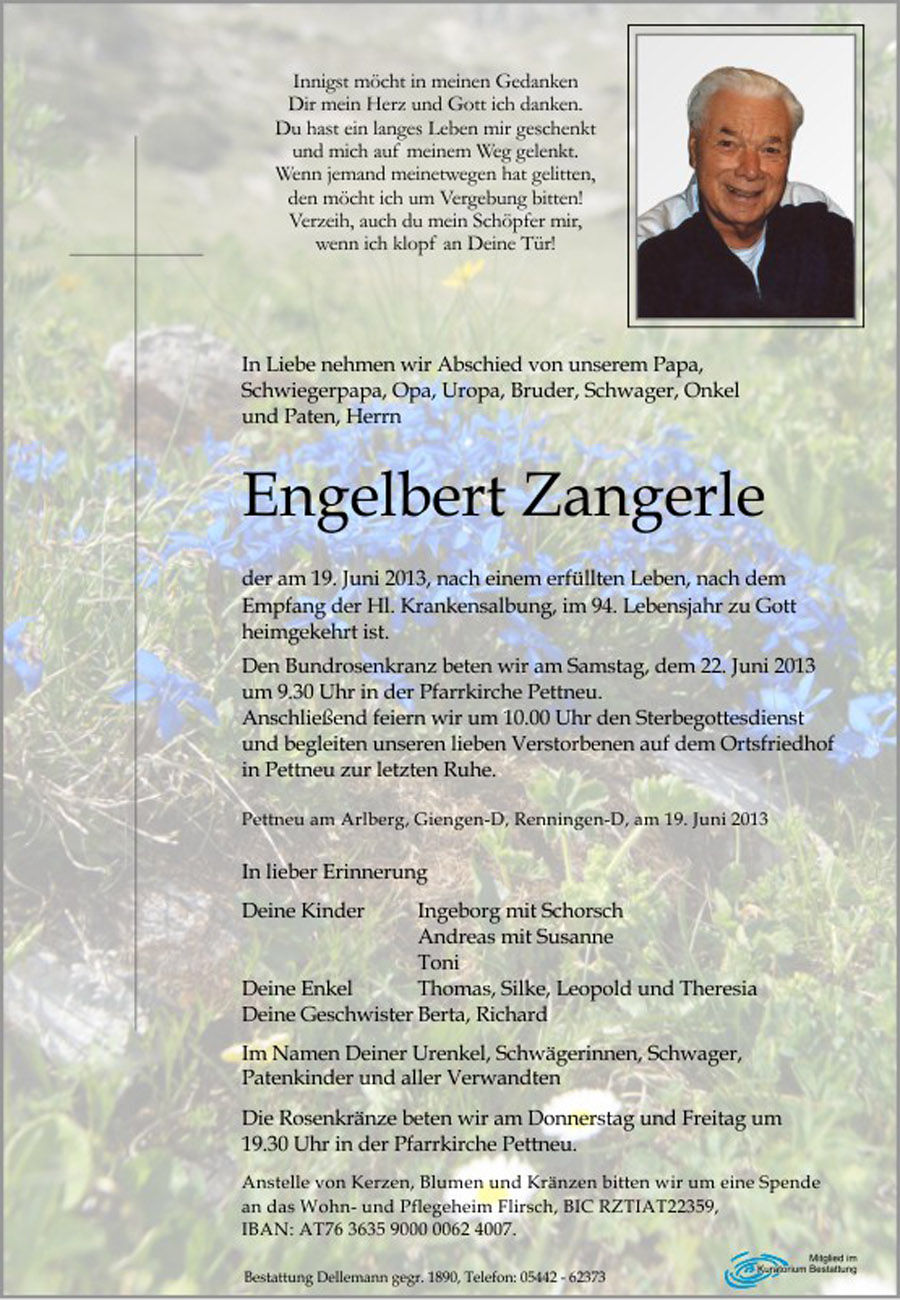 Engelbert Zangerle 