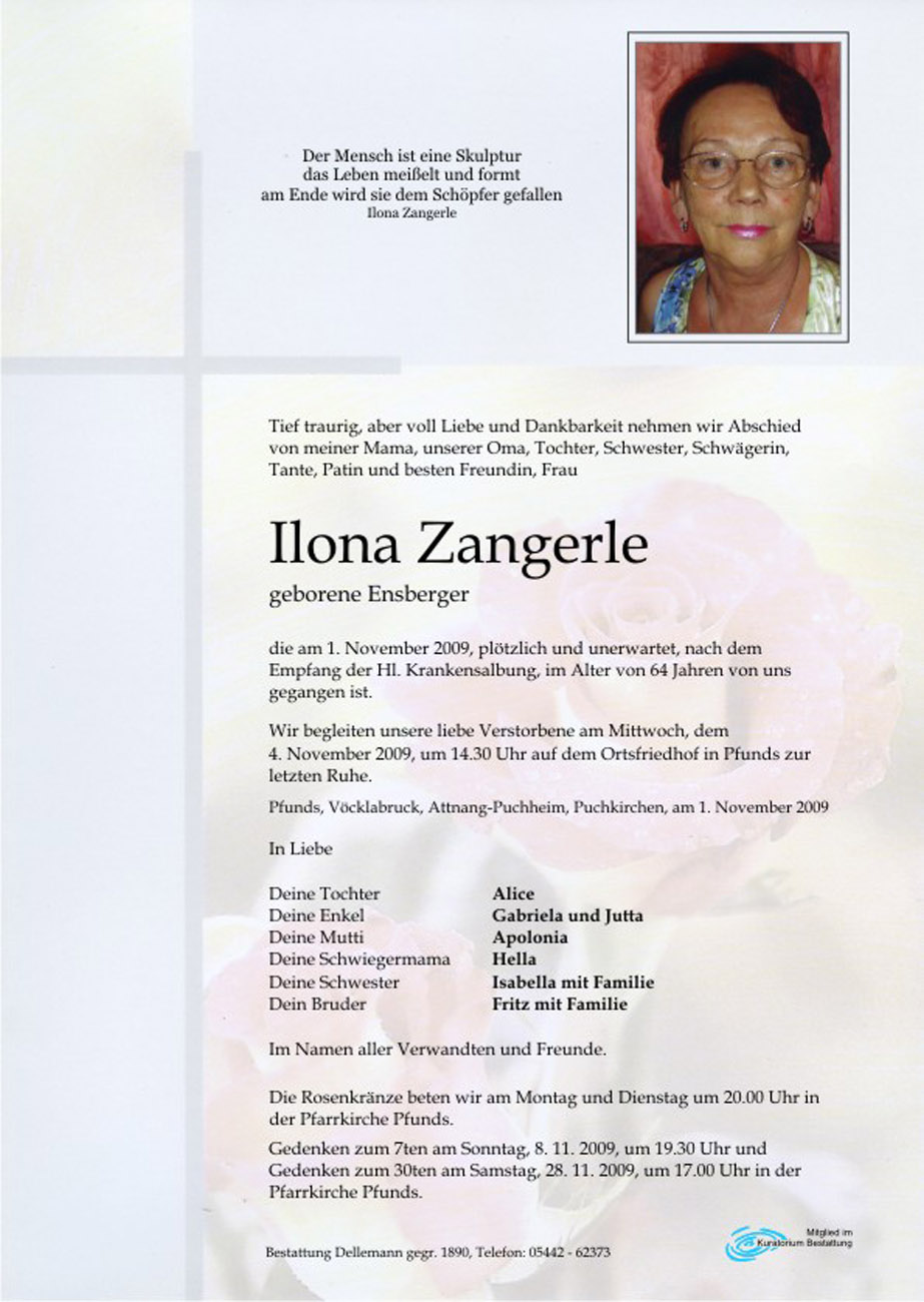   Ilona Zangerle