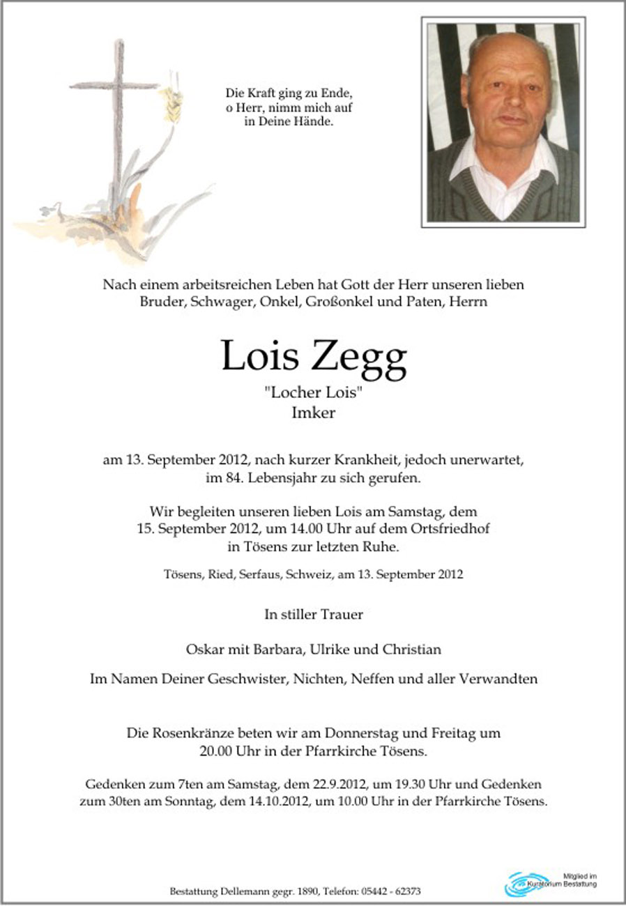   Lois Zegg