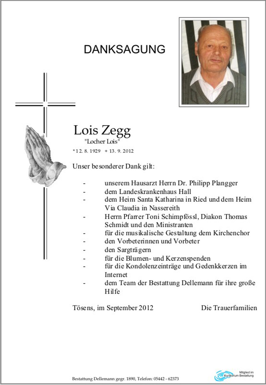   Lois Zegg