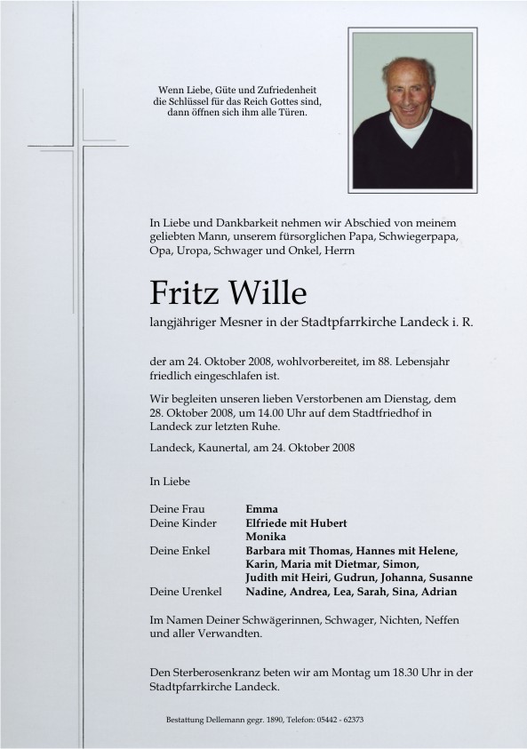    Fritz Wille