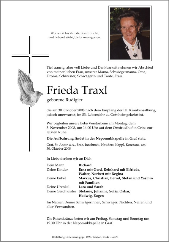    Frieda Traxl