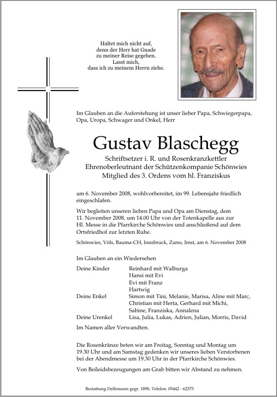    Gustav Blaschegg