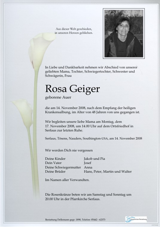    Rosa Geiger