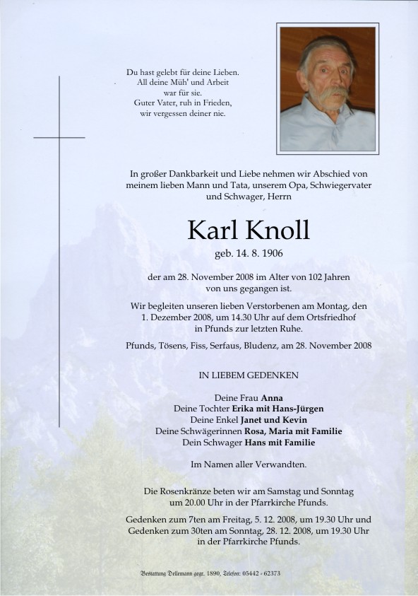    Karl Knoll
