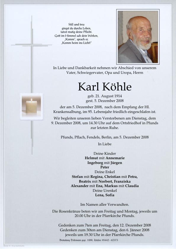    Karl Köhle