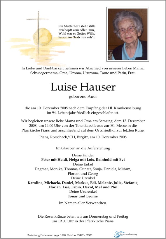    Luise Hauser