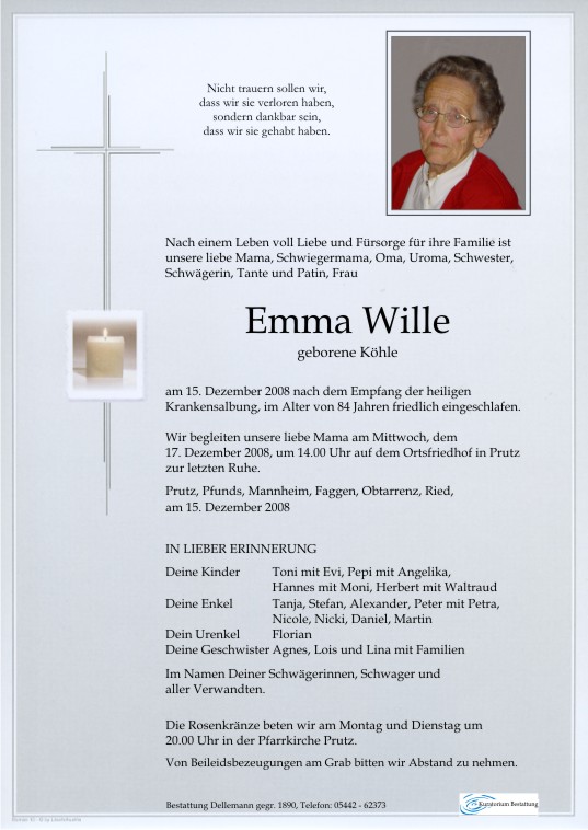    Emma Wille
