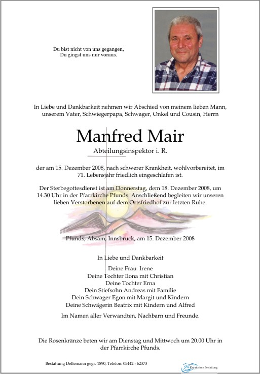    Manfred Mair