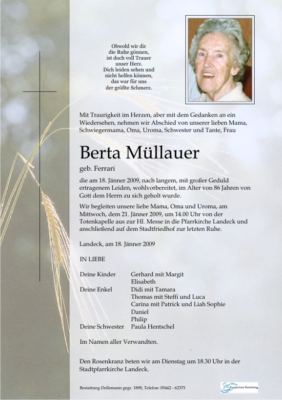    Berta Müllauer