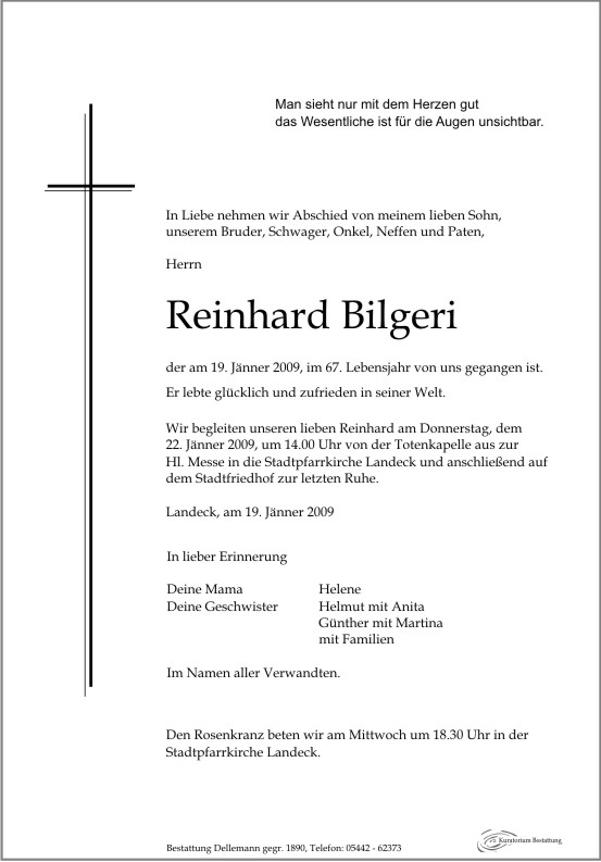    Reinhard Bilgeri