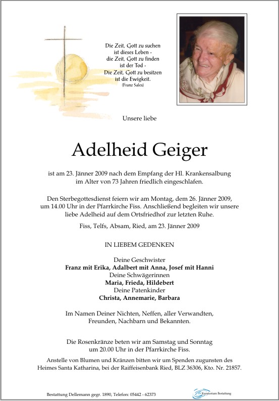    Adelheid Geiger
