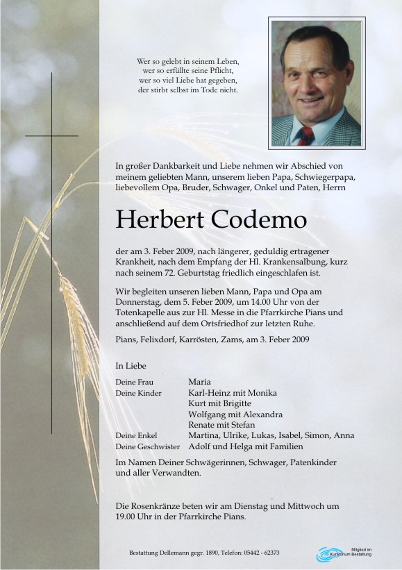    Herbert Codemo