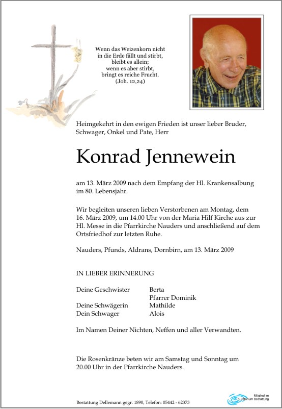    Konrad Jennewein
