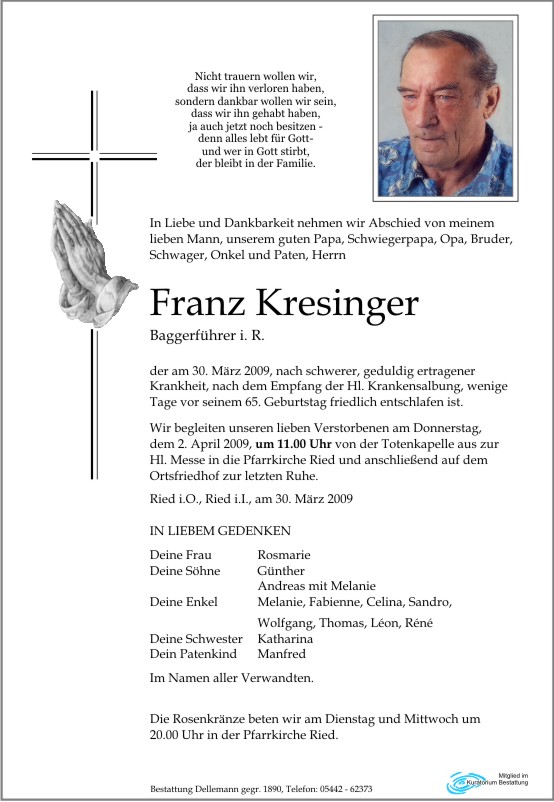    Franz Kresinger