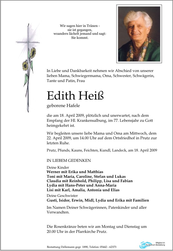    Edith Heiß