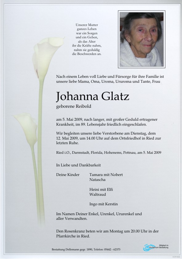    Johanna Glatz