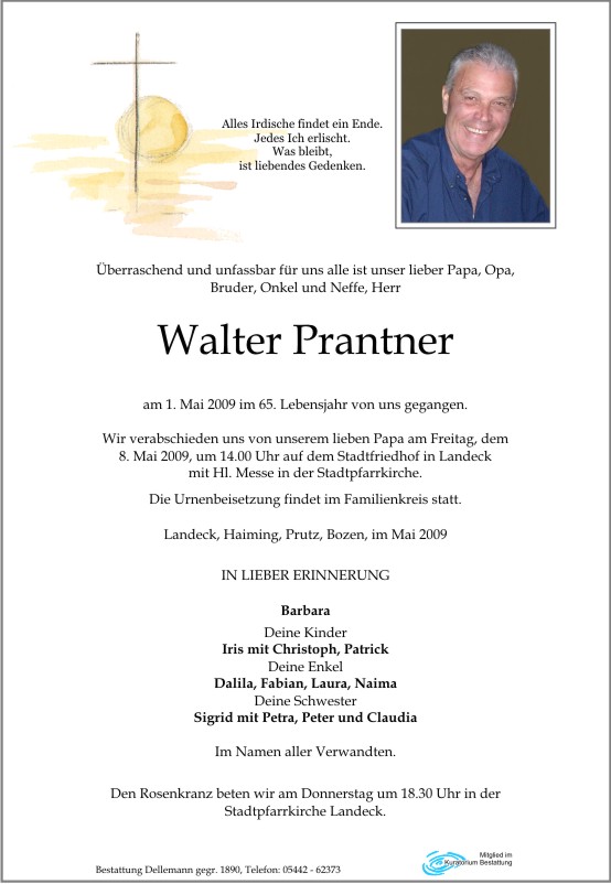    Walter Prantner