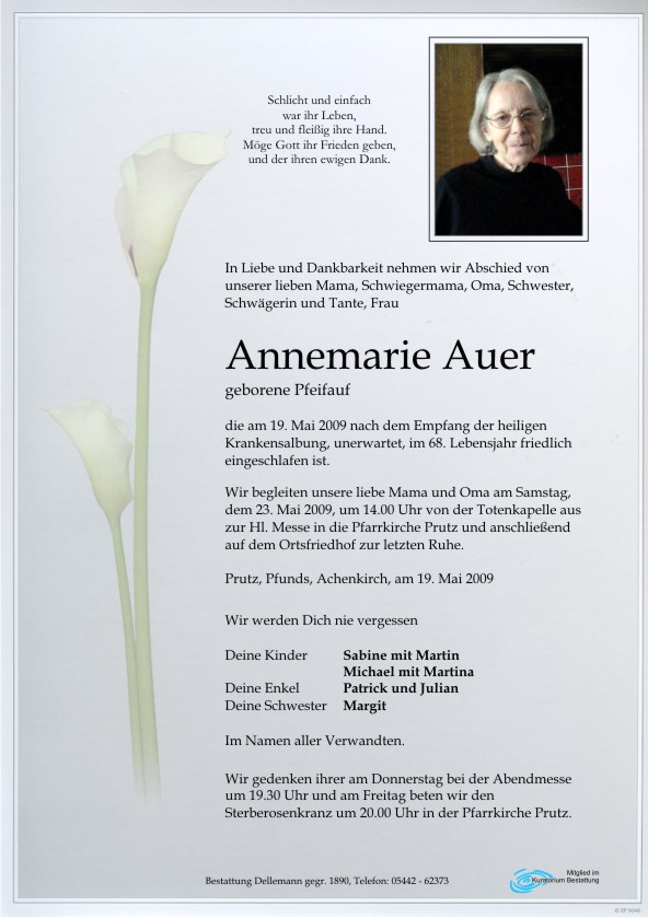    Annemarie Auer