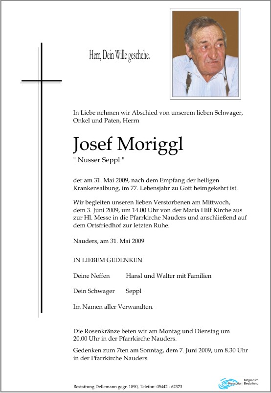    Josef Moriggl