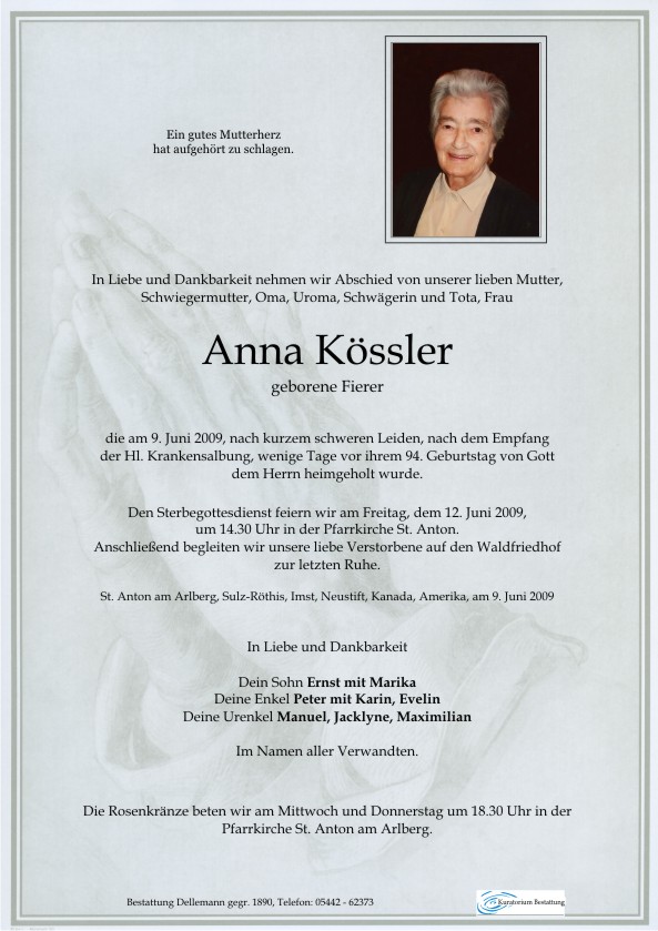    Anna Kössler
