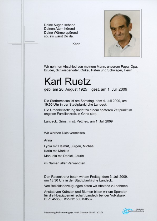    Karl Ruetz