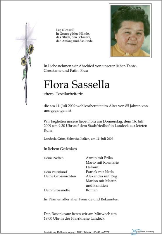    Flora Sassella
