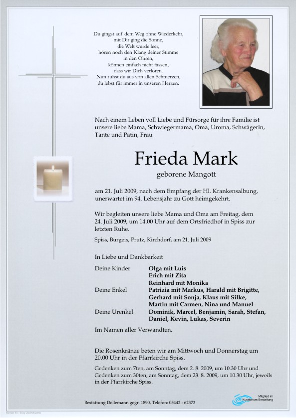    Frieda Mark