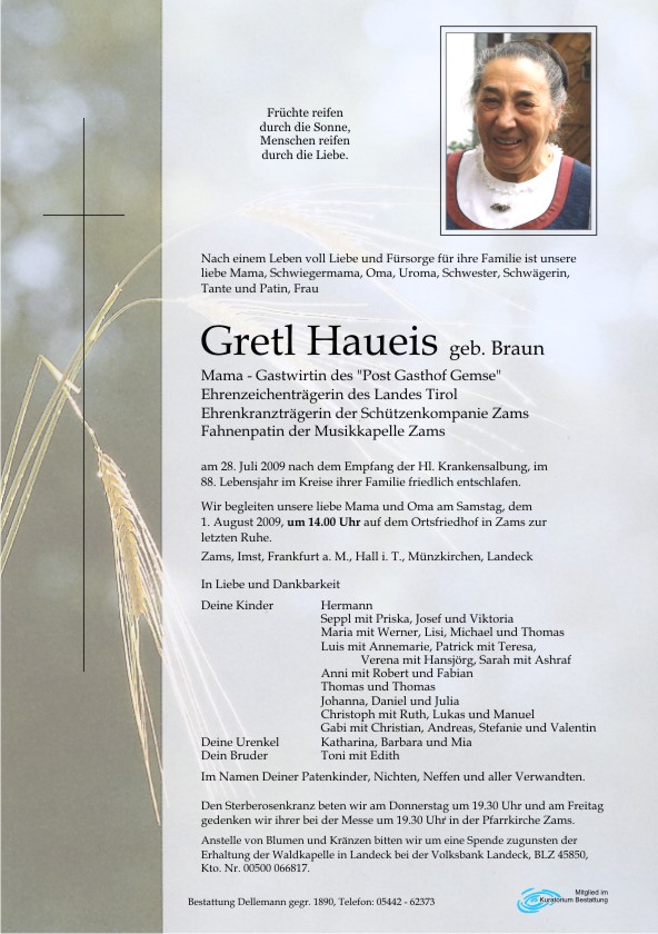    Gretl Haueis