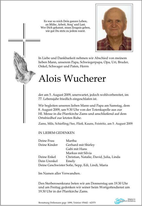    Alois Wucherer