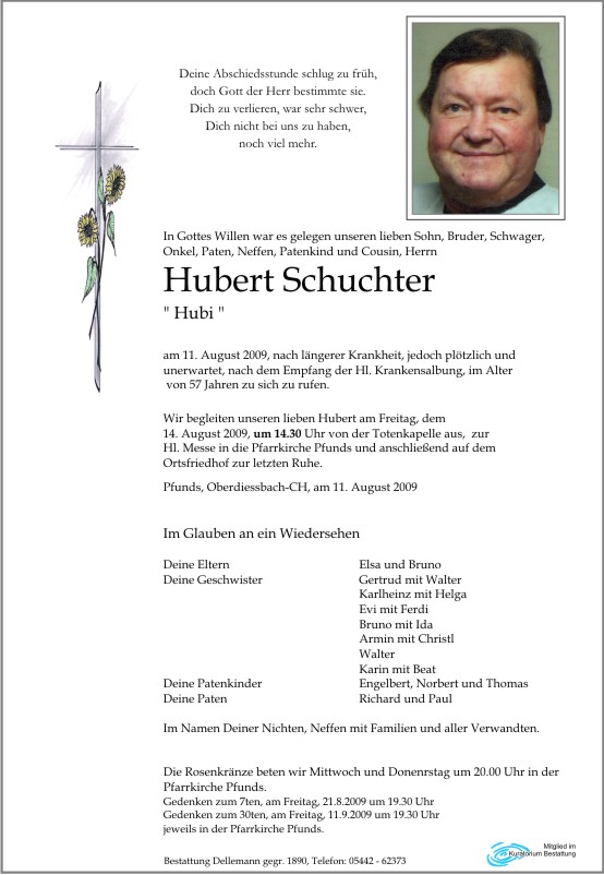    Hubert "Hubi" Schuchter